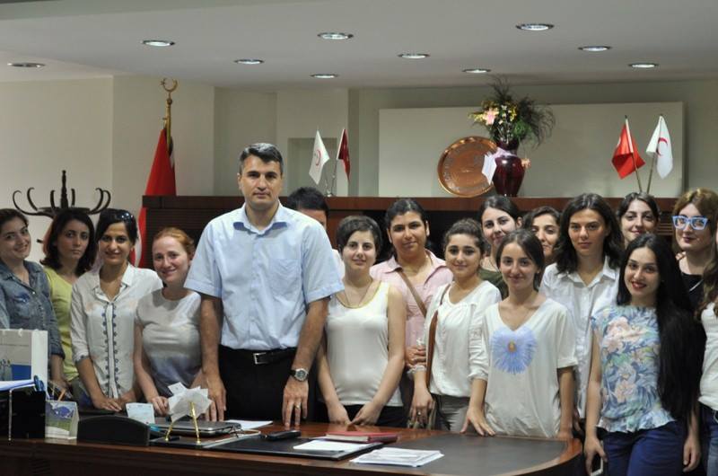 TSMU  Students at Recep Tayyip Erdogan University Clinic